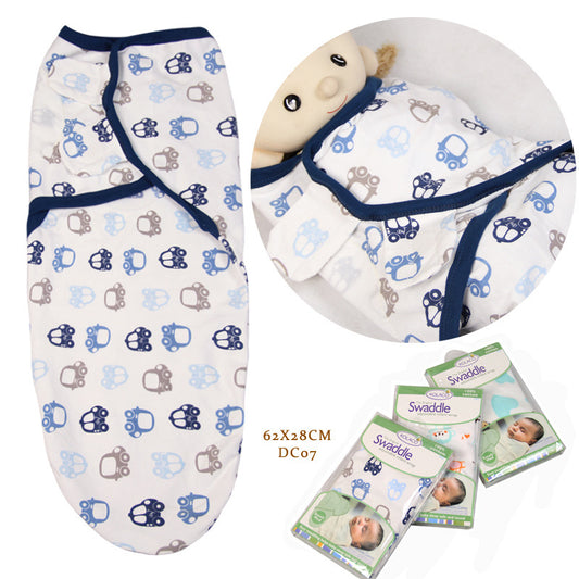 Cotton baby baby wrapped towel, cartoon baby sleeping bag, anti startled baby and baby products - Trolley Cart